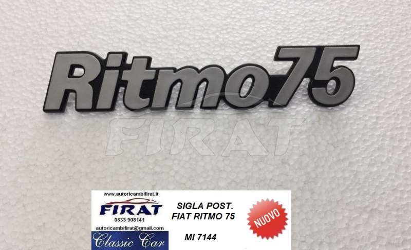SIGLA FIAT RITMO 75 POST.